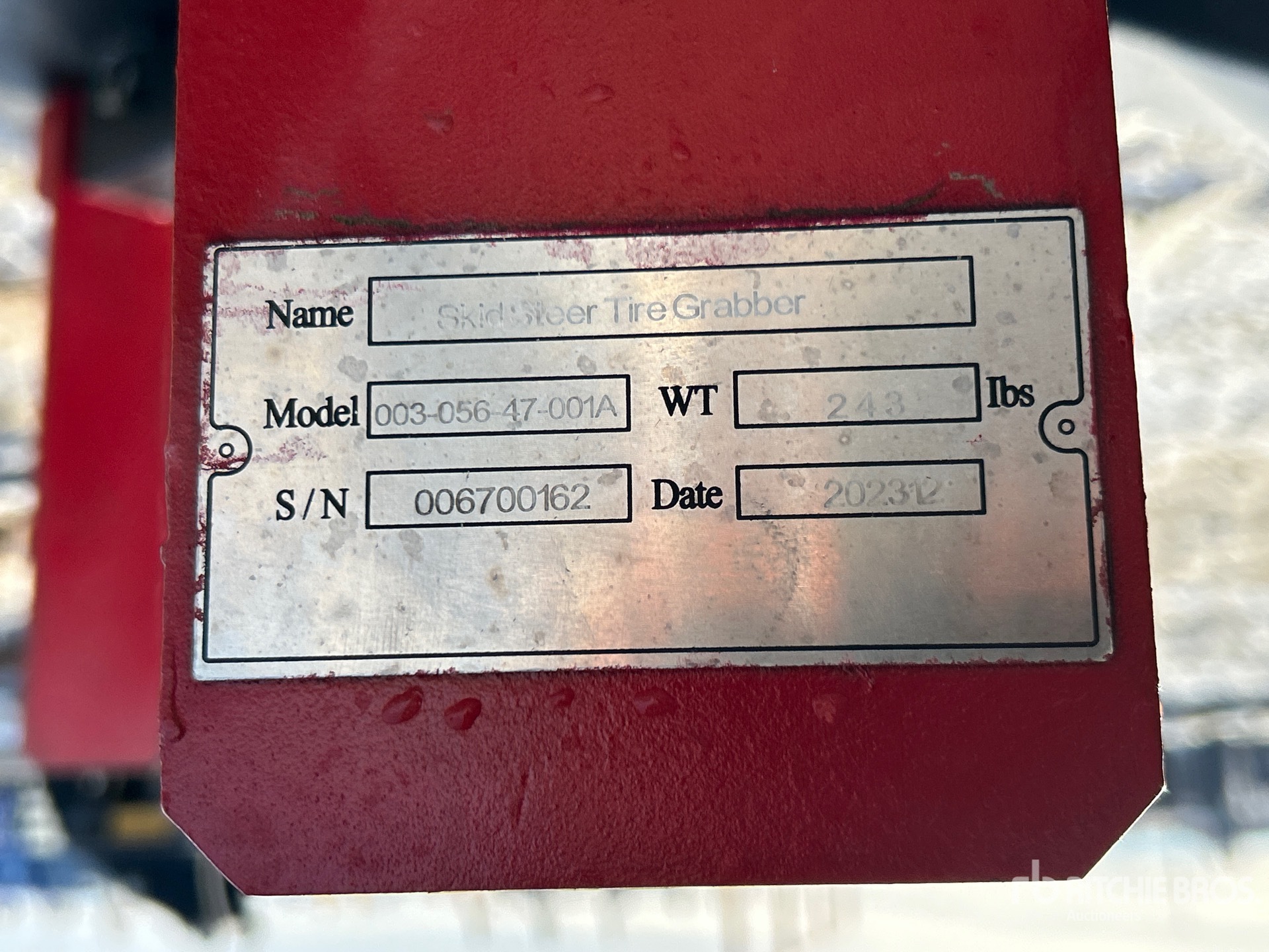 General Appearance with Seriennummer / FIN