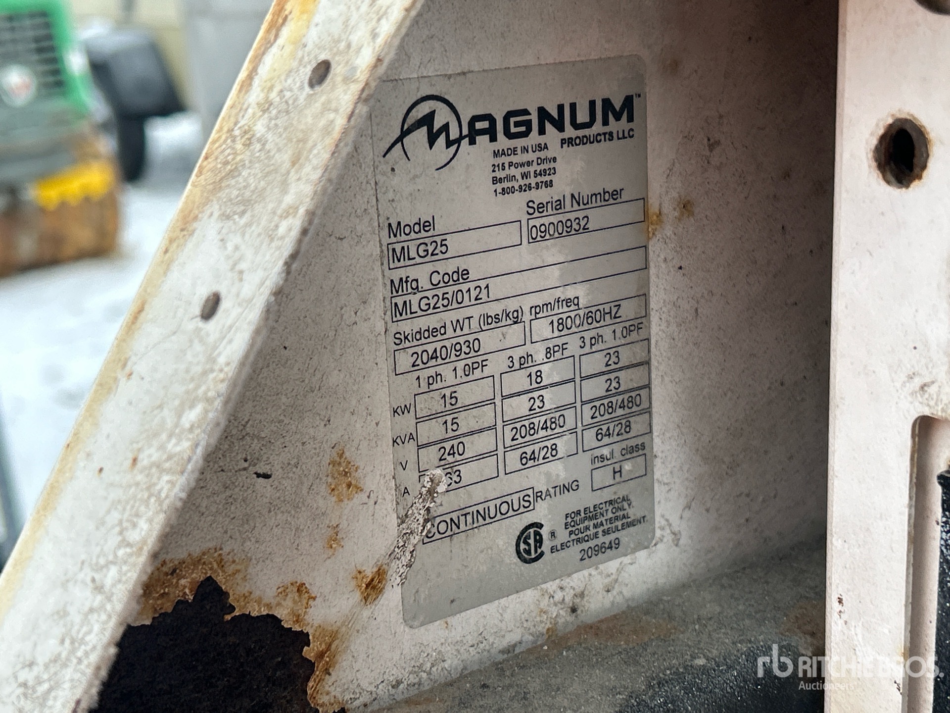 General Appearance with Numer seryjny/numer identyfikacyjny pojazdu