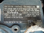 Engine with Emission Label