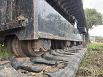 Undercarriage with Left Track Rollers