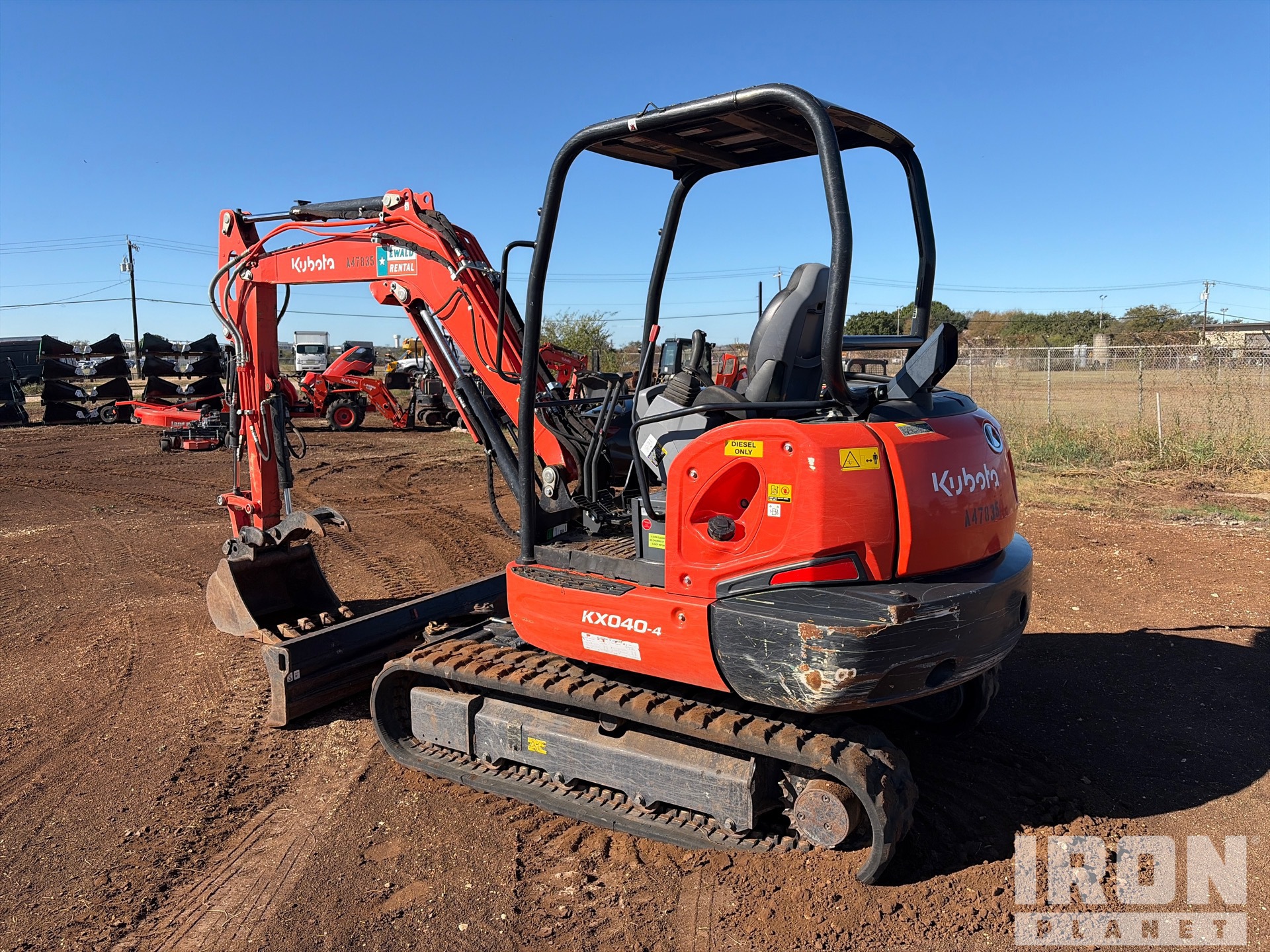 General Appearance with Picture, Left Rear Corner