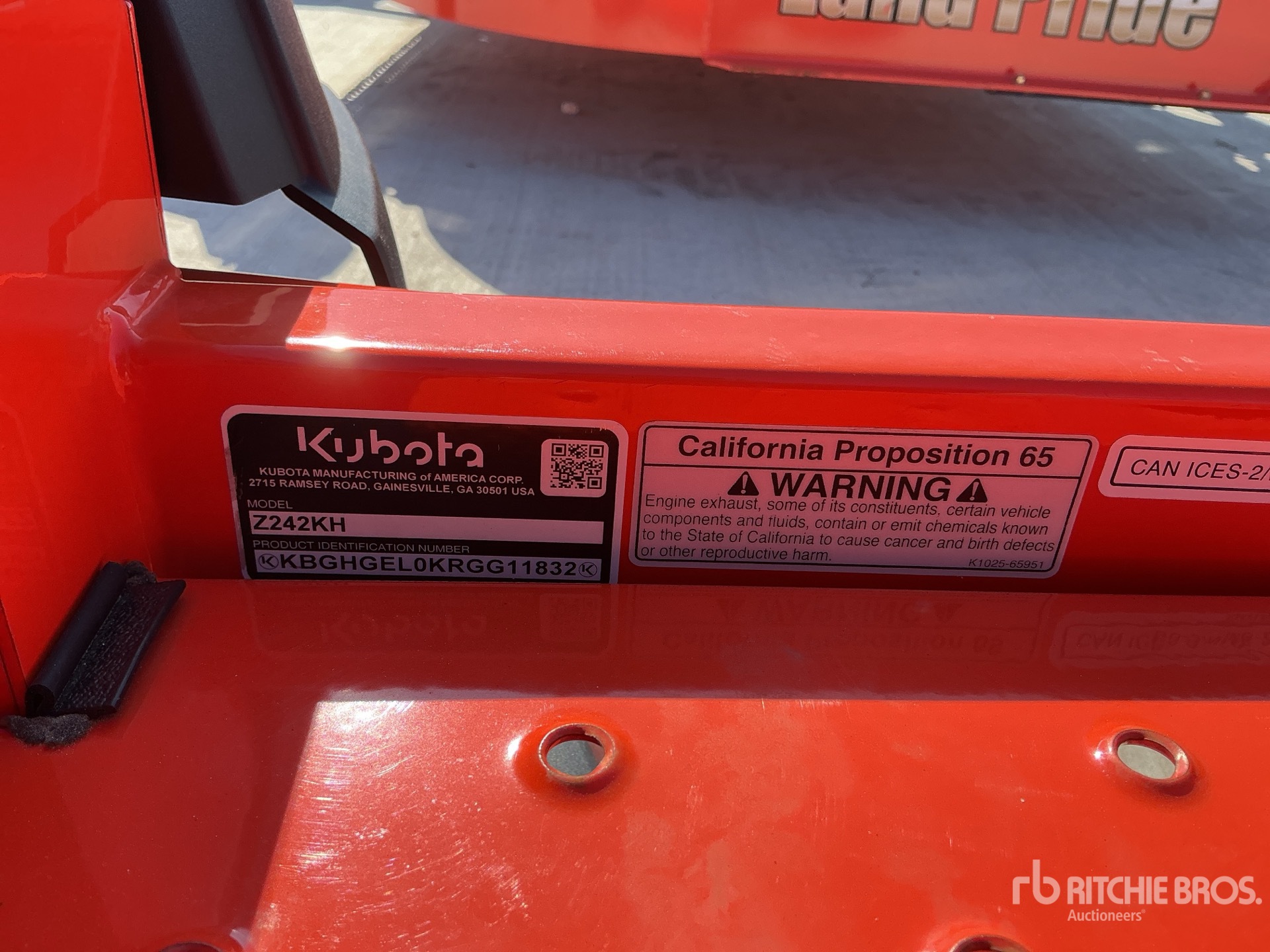 General Appearance with Numero seriale/numero d’identificazione del veicolo (VIN)