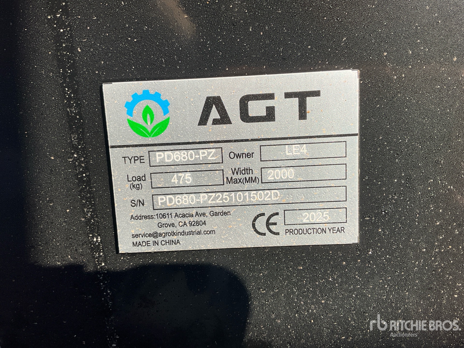 General Appearance with Seriennummer / FIN