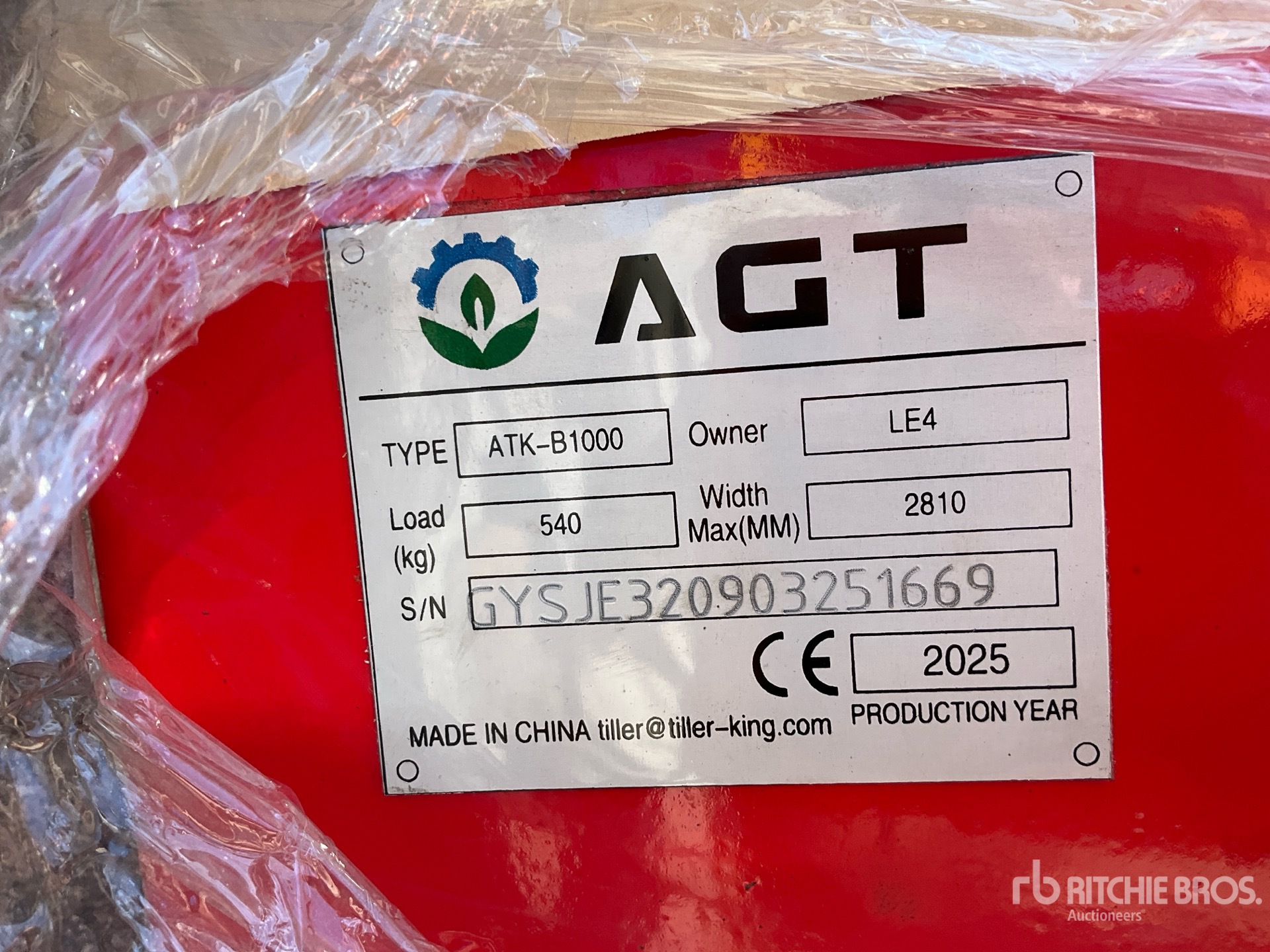 General Appearance with Seriennummer / FIN