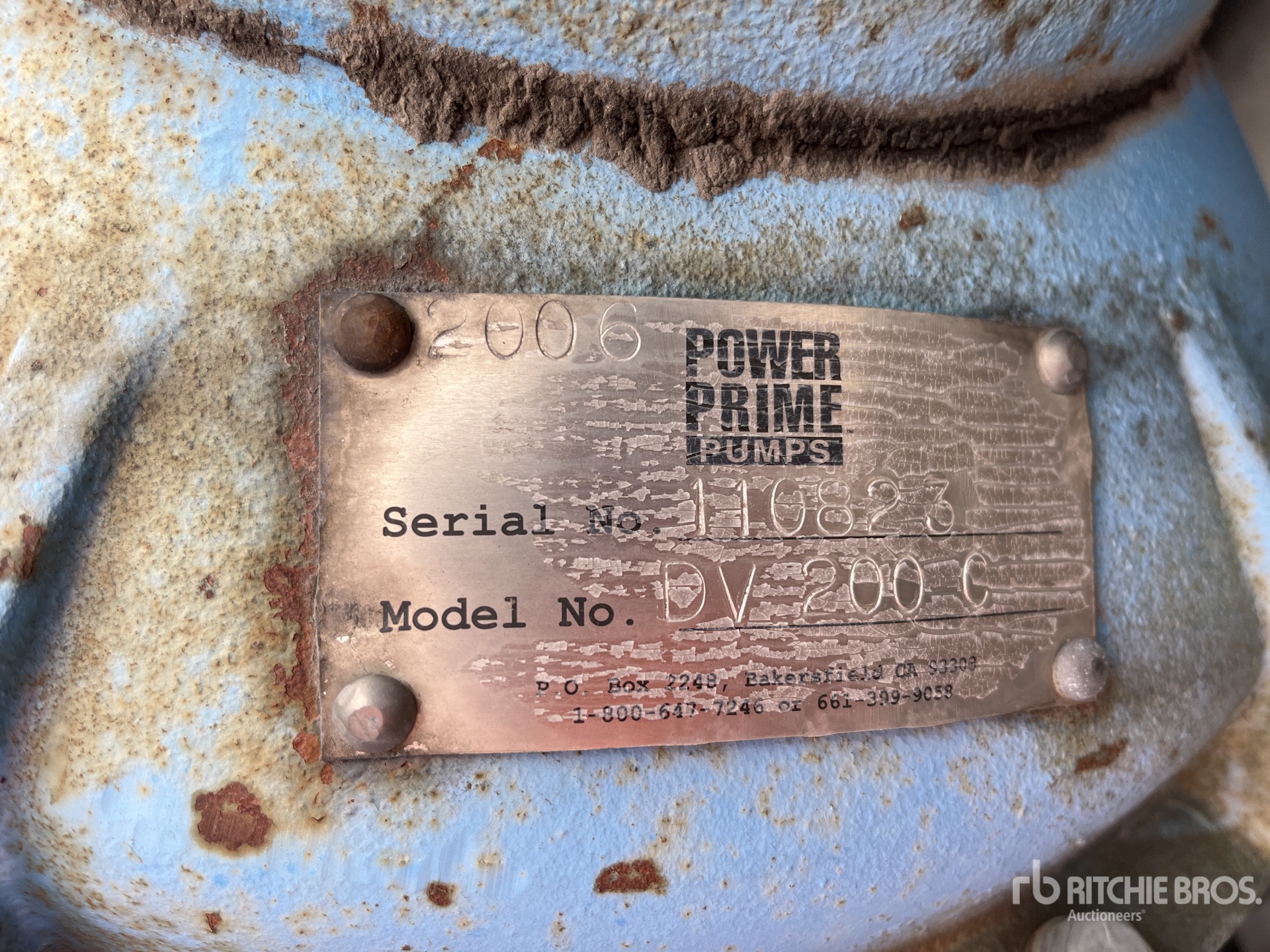 General Appearance with Unit Serial Number