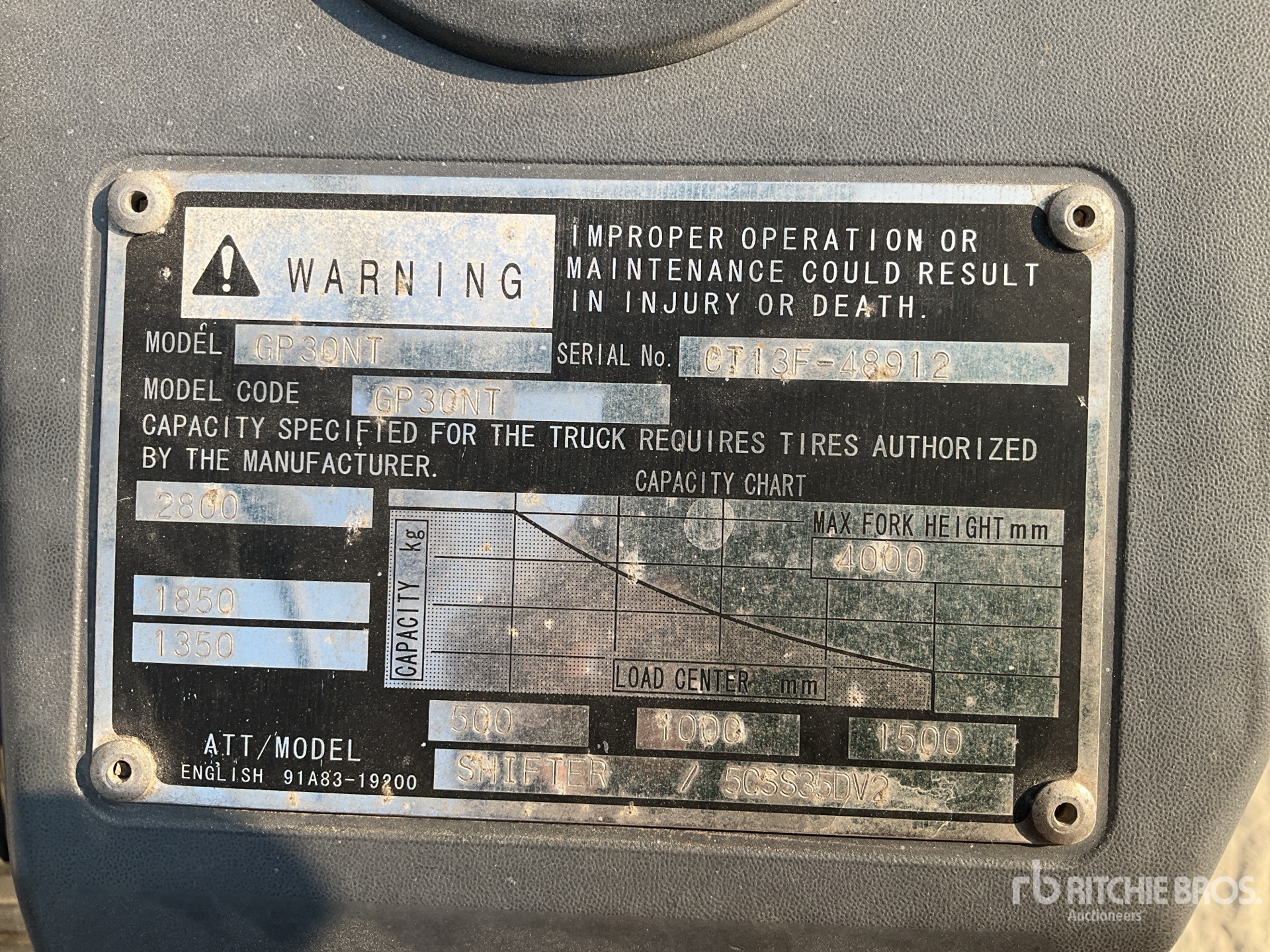 General Appearance with Numer seryjny/numer identyfikacyjny pojazdu