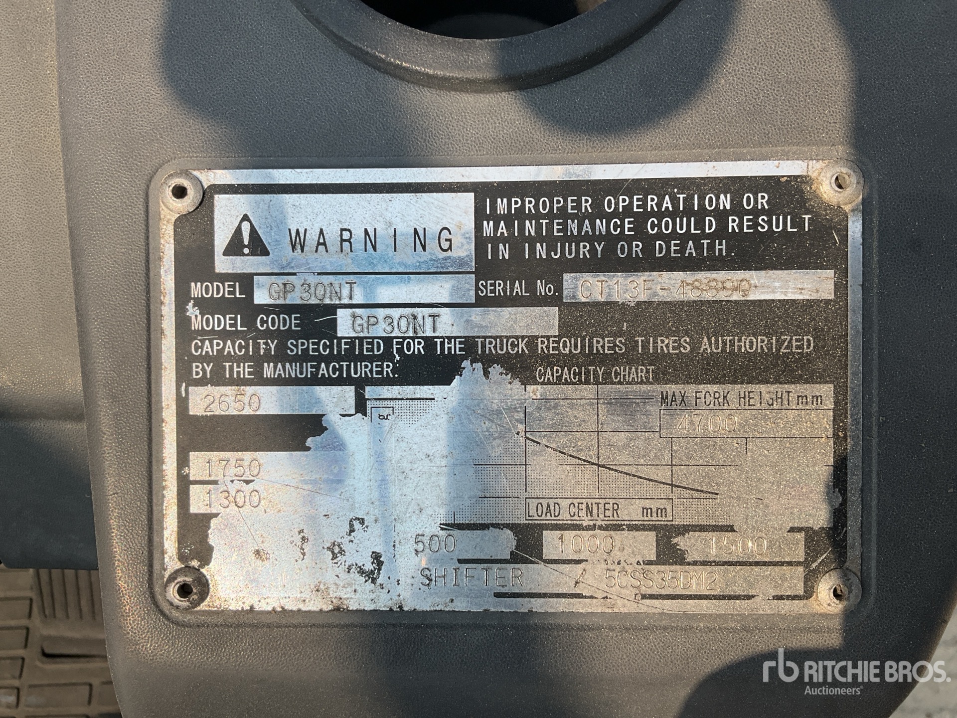 General Appearance with Numer seryjny/numer identyfikacyjny pojazdu