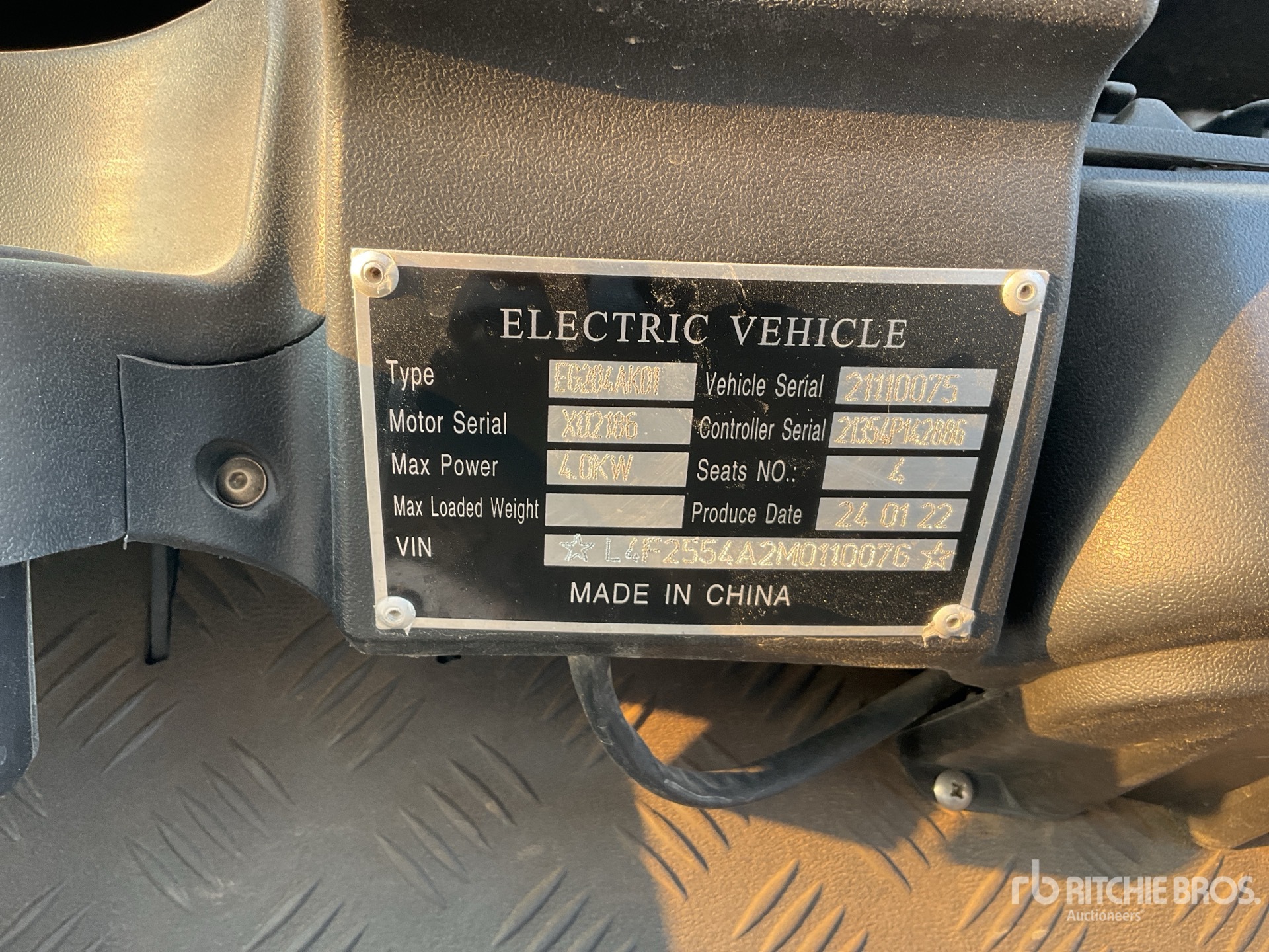 General Appearance with Seriennummer / FIN