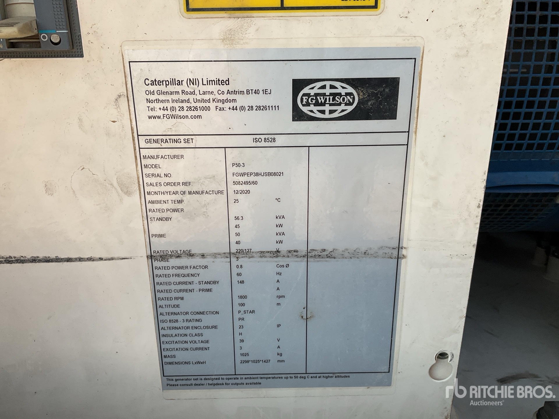 General Appearance with Numer seryjny/numer identyfikacyjny pojazdu