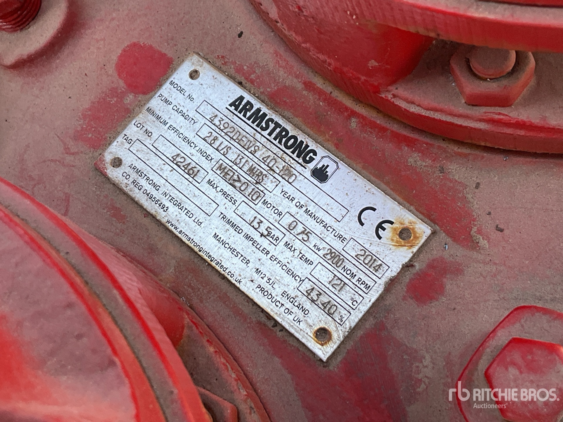 General Appearance with N.º de serie/VIN