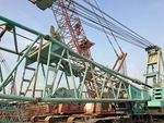 Superstructure de la grue with 