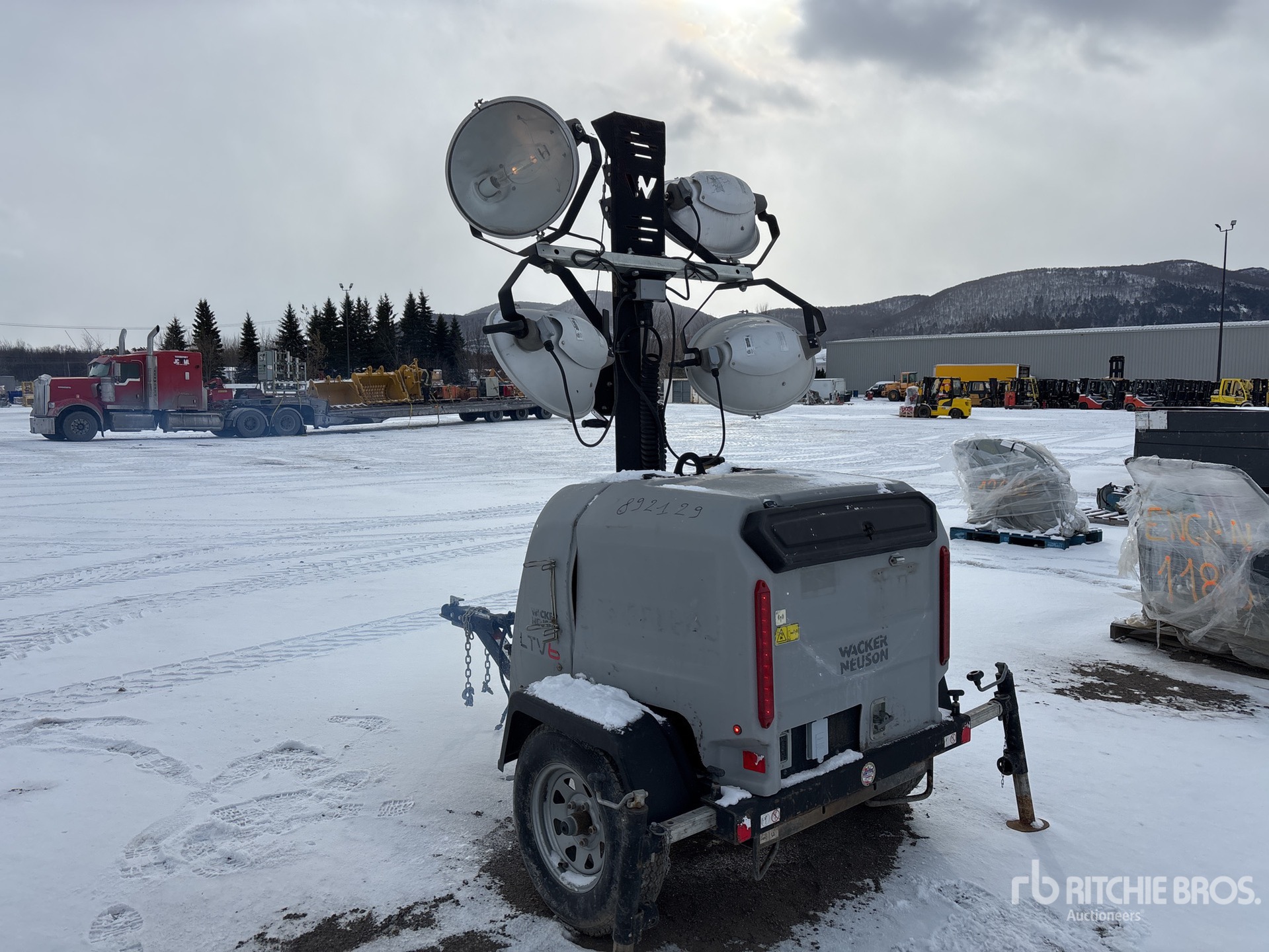 General Appearance with Picture, Left Rear Corner