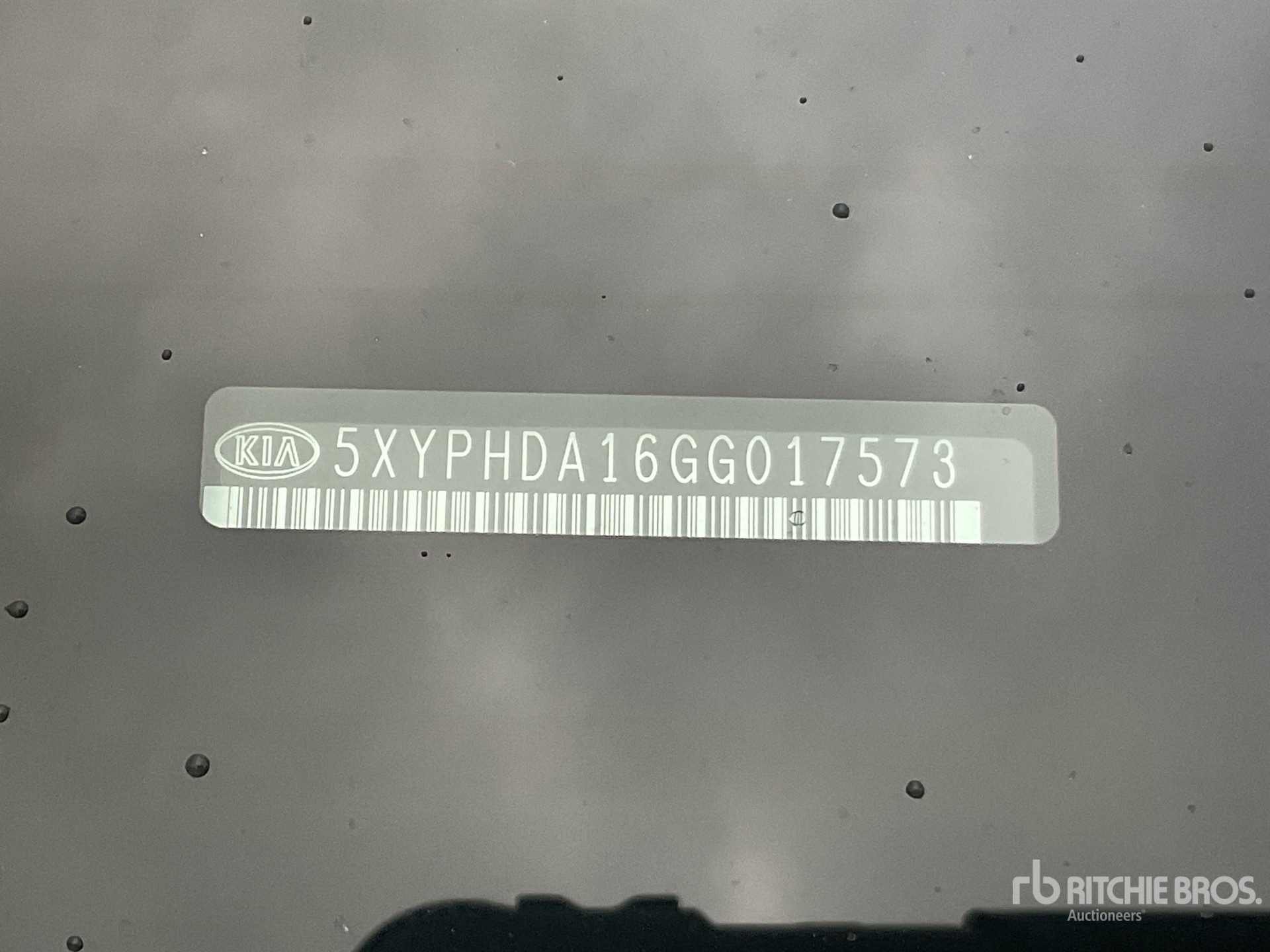 General Appearance with Second Serial Number/VIN Photo