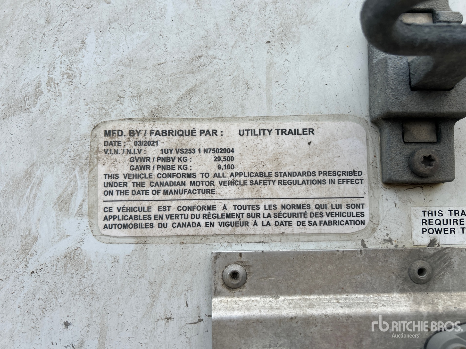 General Appearance with Seriennummer / FIN