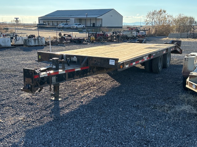 1998 Trail King BT TK20 25 ft T/A Equipment Trailer