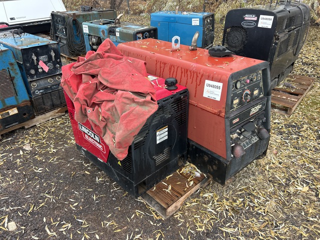 Quantity of (2) Lincoln 300 Skid-Mounted 330MPX and 305D Ranger Engine Driven Welder Quantity of (2) Lincoln 300 Skid-Mounted 330MPX and 305D Ranger Engine Driven Welder