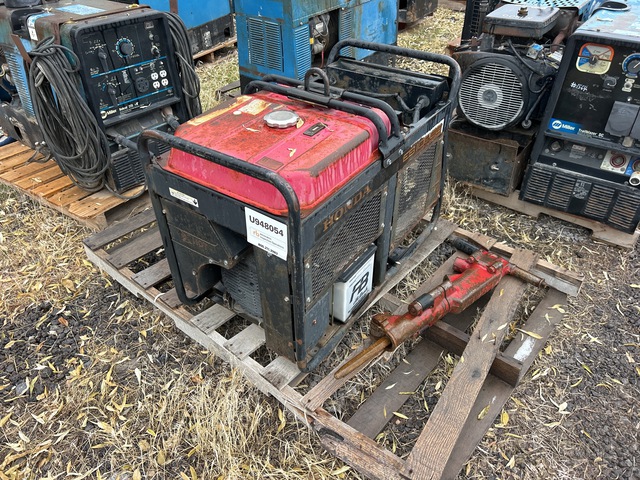 Honda EB10000 Skid-Mounted Generator Set (Inoperable)