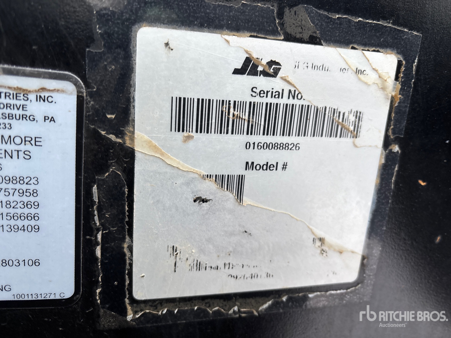 General Appearance with N.º de serie/VIN