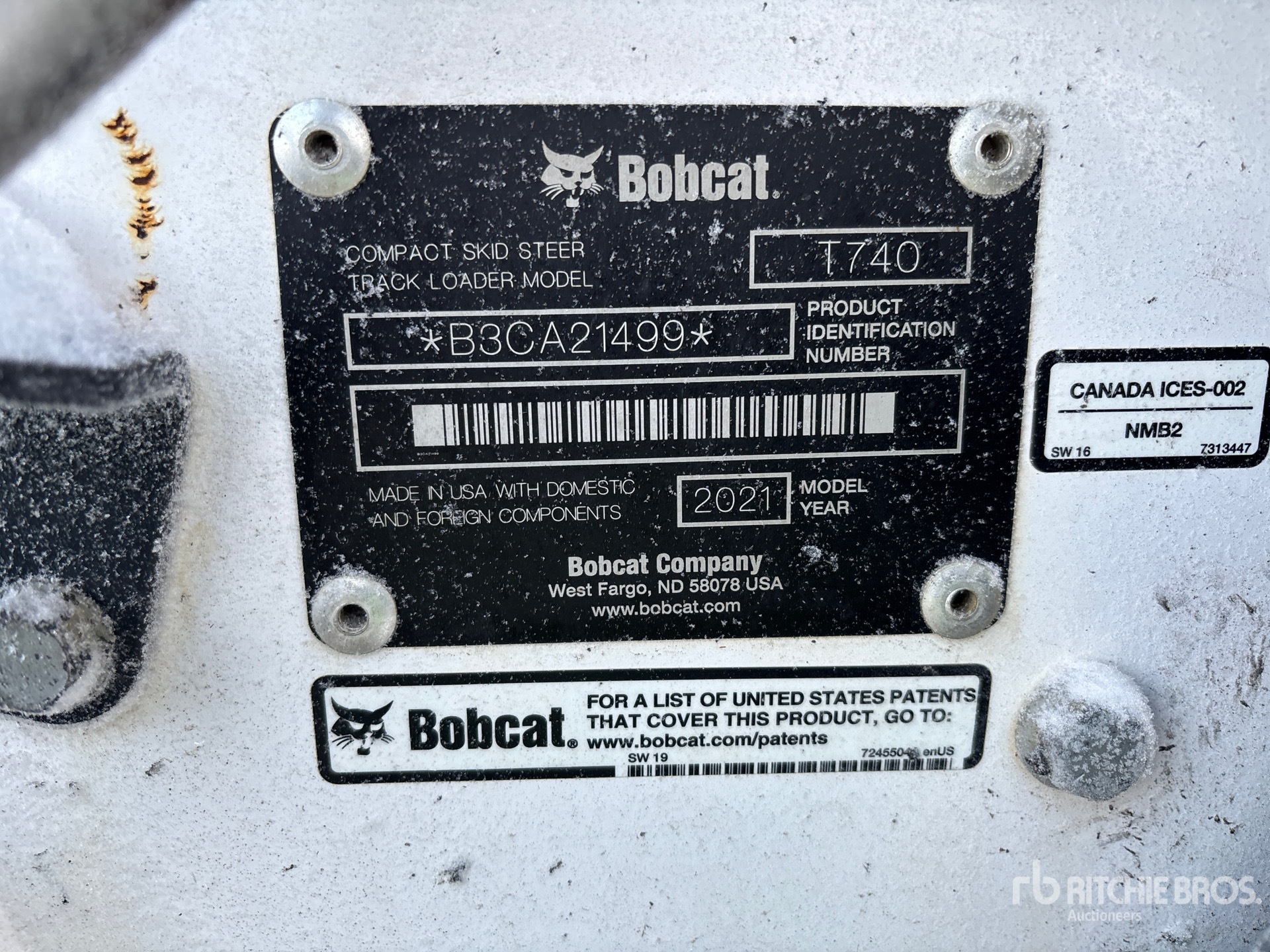 General Appearance with Numer seryjny/numer identyfikacyjny pojazdu