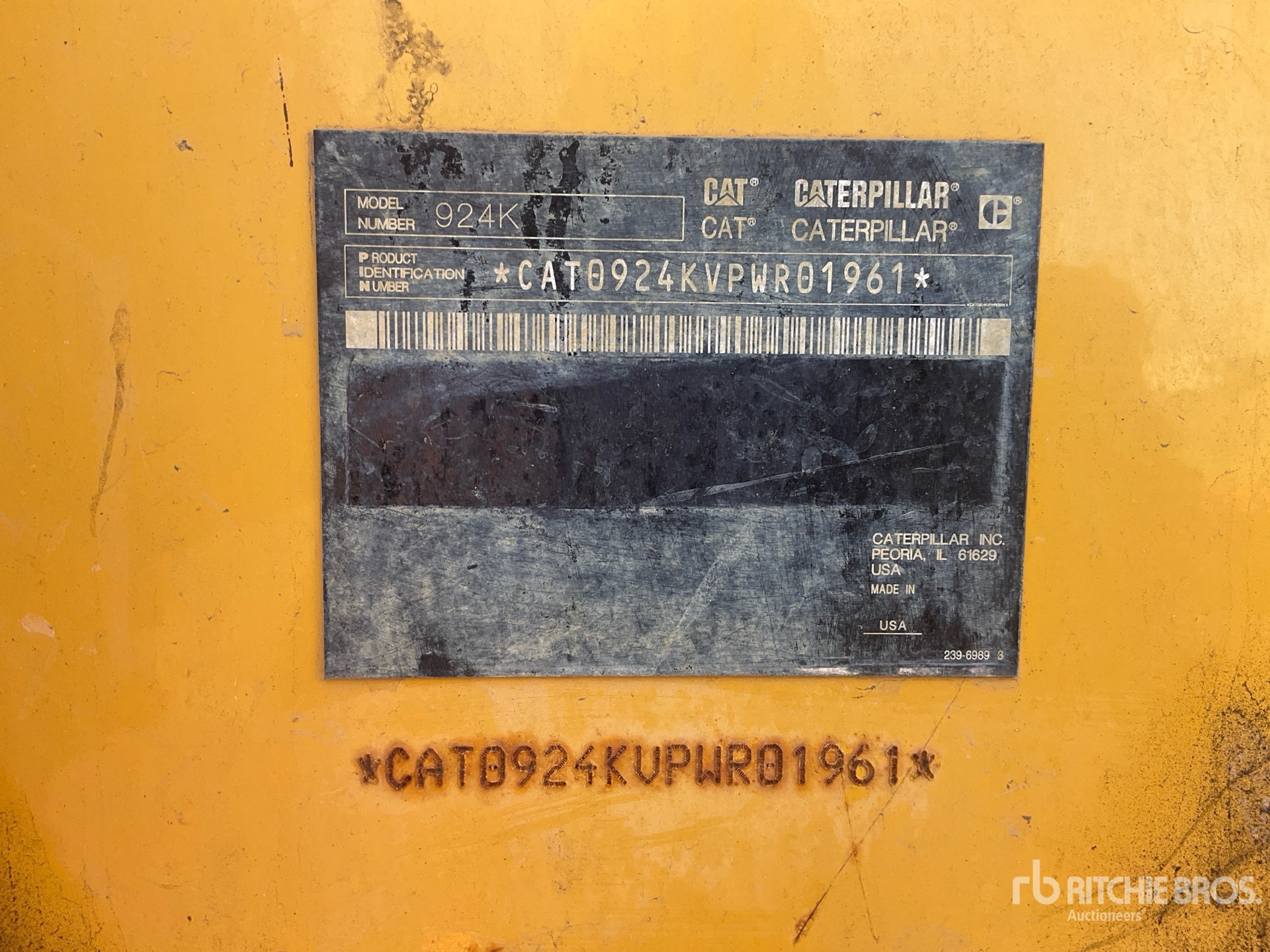 General Appearance with Seriennummer / FIN