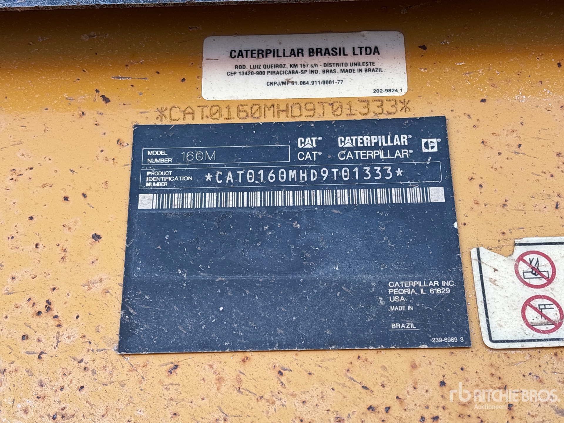 General Appearance with N.º de serie/VIN