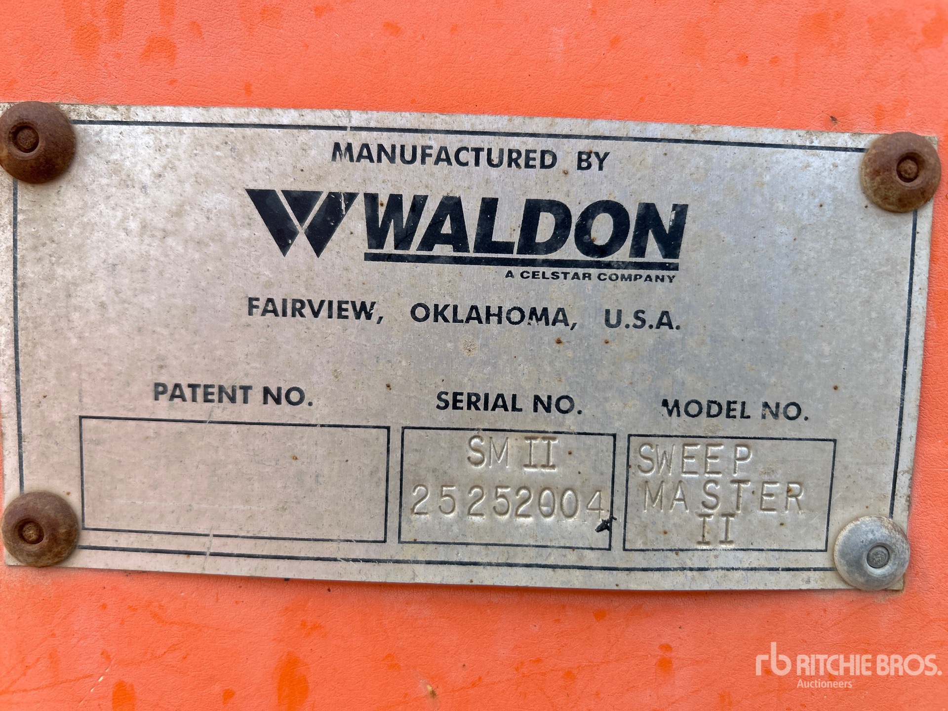 General Appearance with N.º de serie/VIN