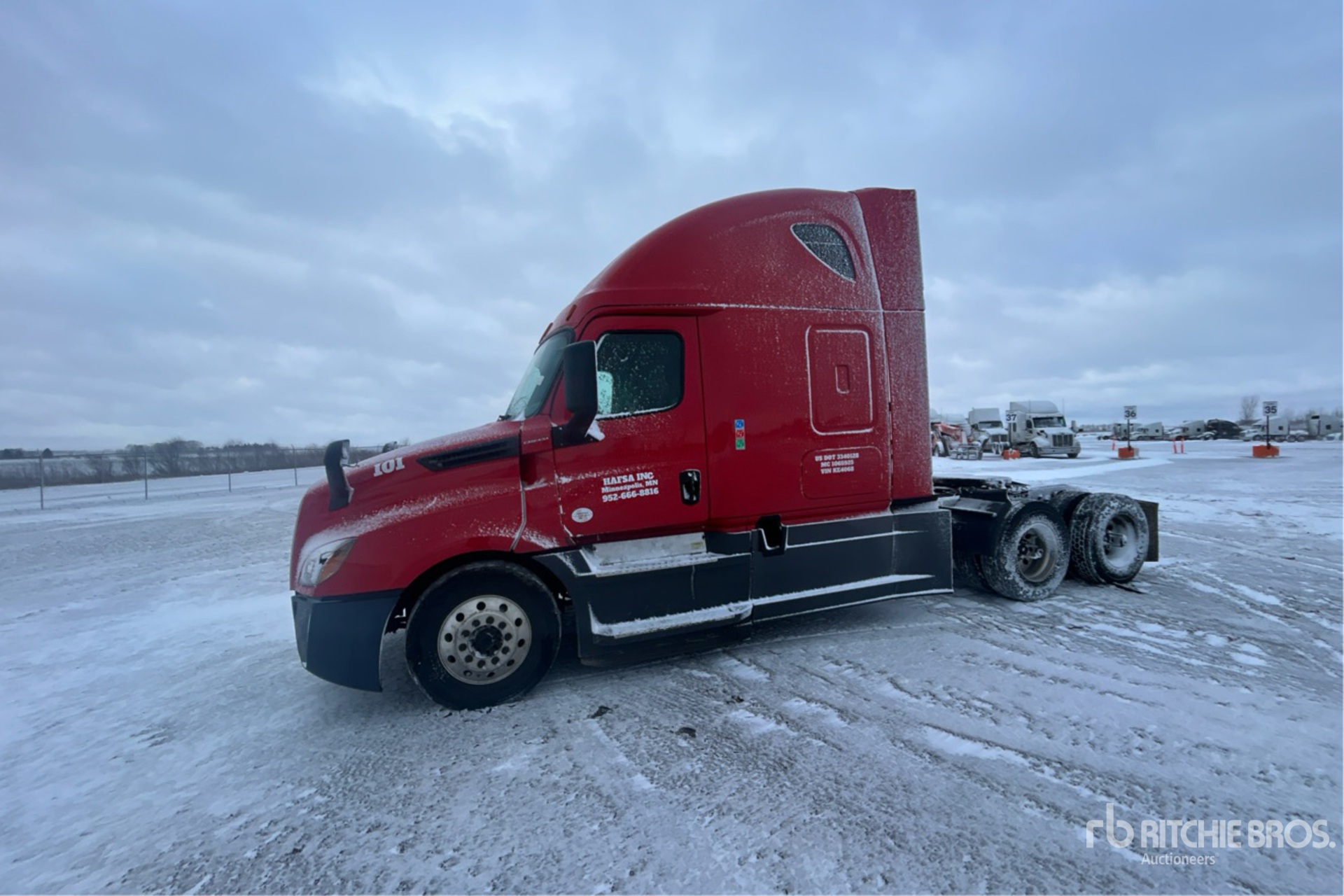 General Appearance with Picture, Left Front Corner