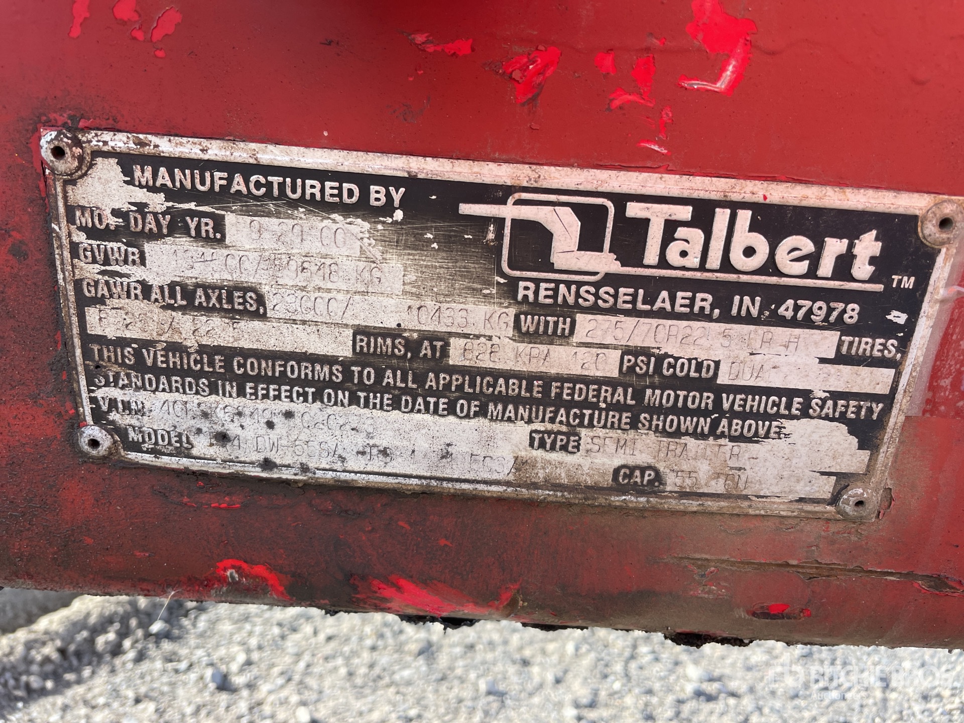 General Appearance with Seriennummer / FIN