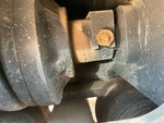 Undercarriage with Left Track Tensioner