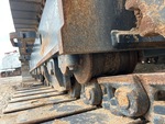Undercarriage with Left Track Rollers