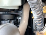 Engine with A/C Compressor