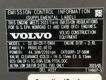 Engine with Emission Label