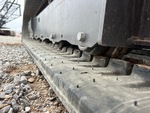 Undercarriage with Left Track Rollers