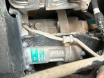 Engine with A/C Compressor