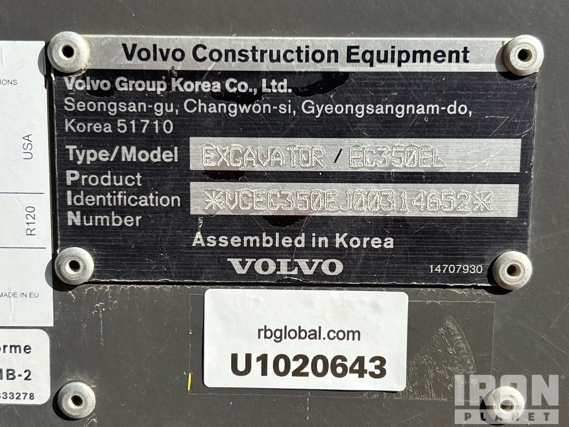 2023 Volvo EC350EL