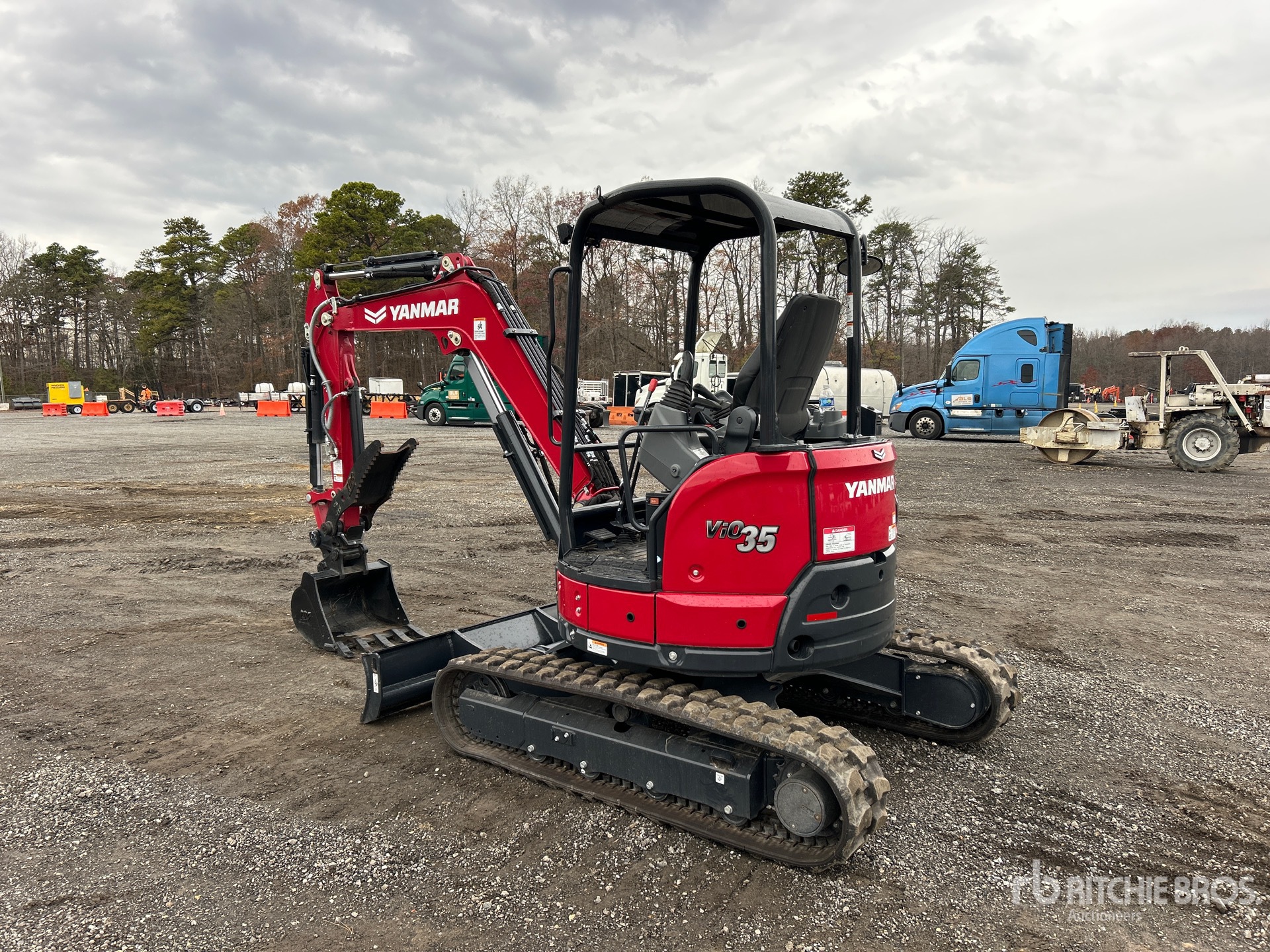 General Appearance with Picture, Left Rear Corner