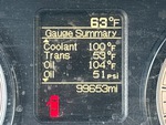 General Appearance with Hour Meter / Odometer