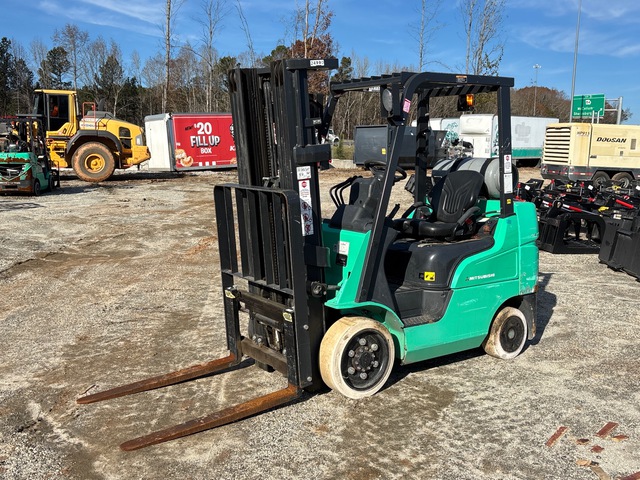 2020 Mitsubishi FGC25N 4750 lb Cushion Tire Forklift