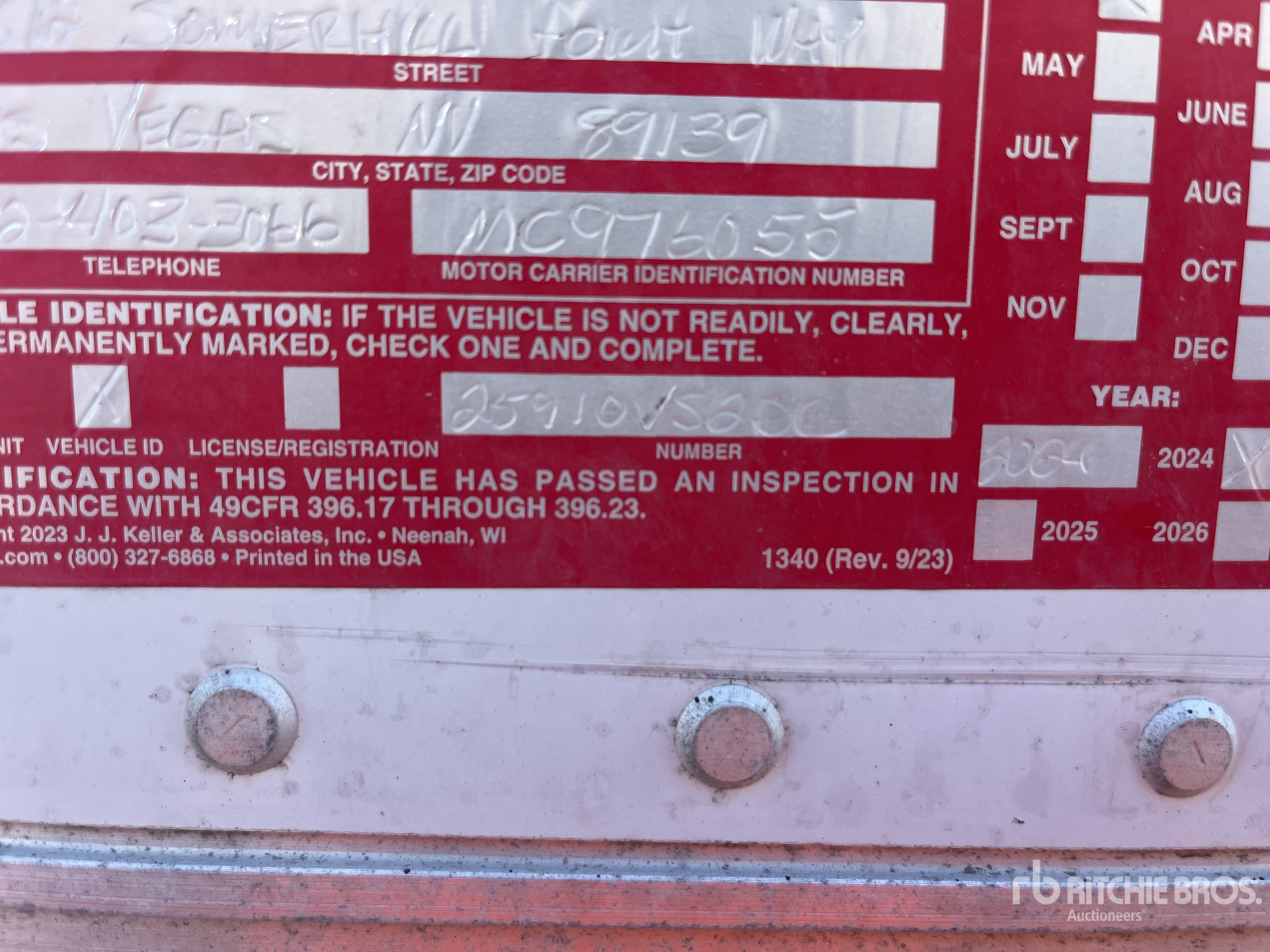 General Appearance with Seriennummer / FIN