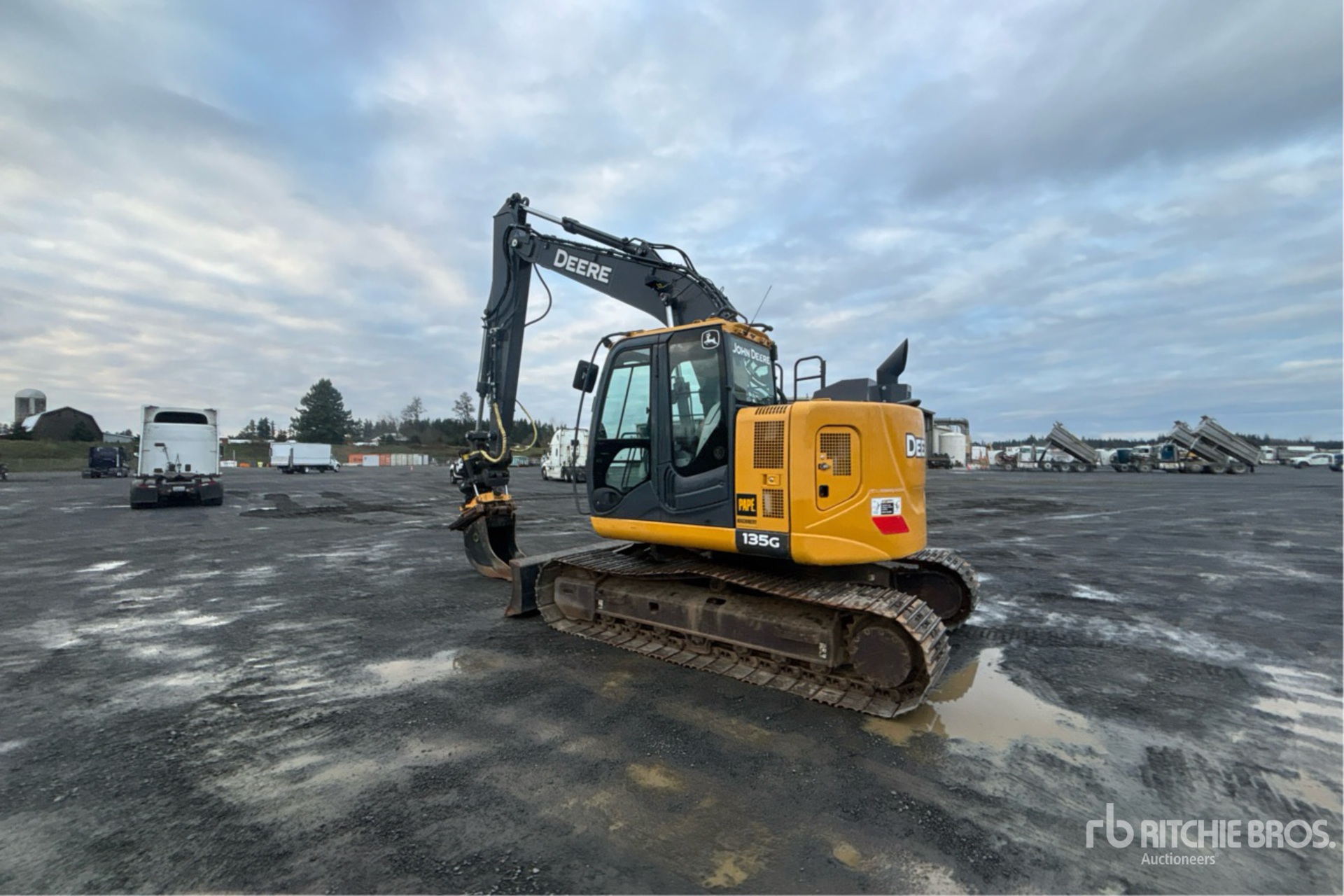 General Appearance with Picture, Left Rear Corner