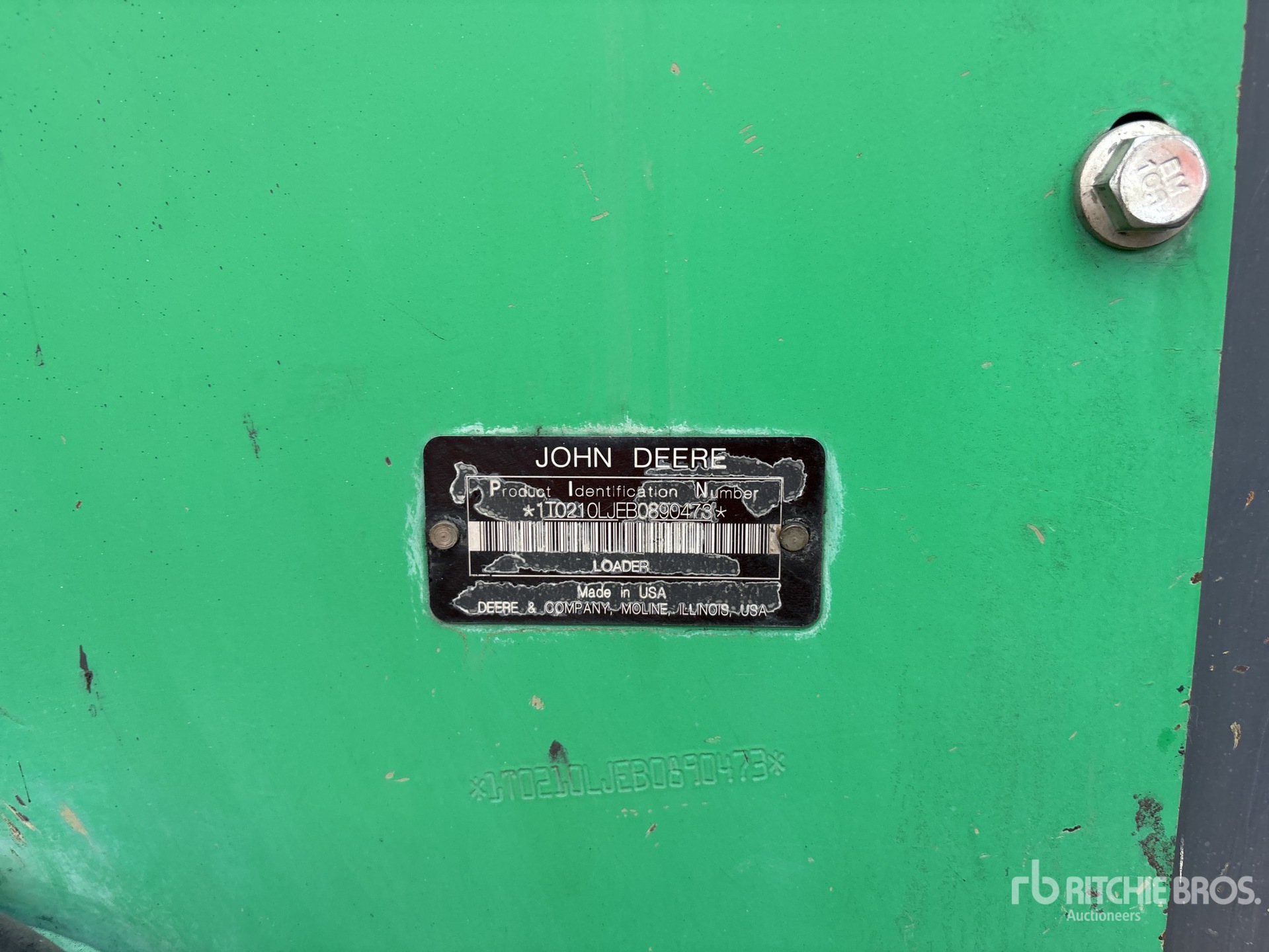 General Appearance with N.º de serie/VIN