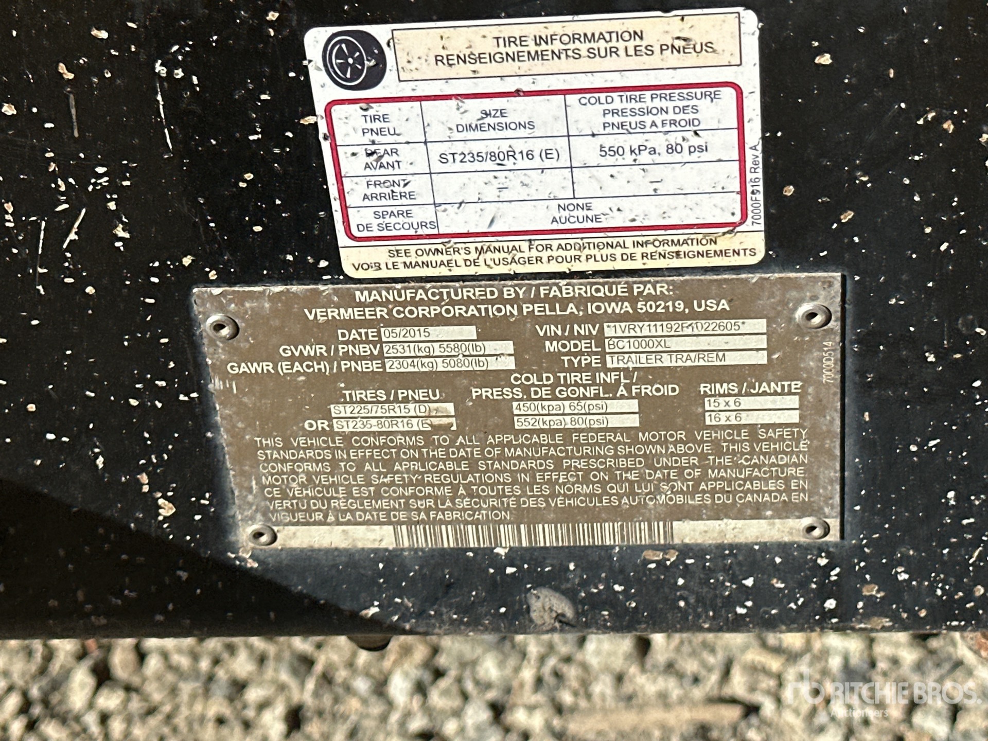 General Appearance with Seriennummer / FIN