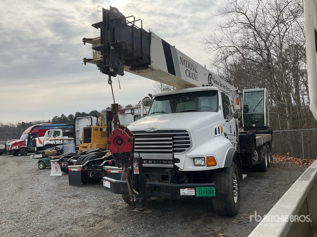 2007 Sterling Lt9500 National 1400a 66000 Lb Straigh ... Boom Truck