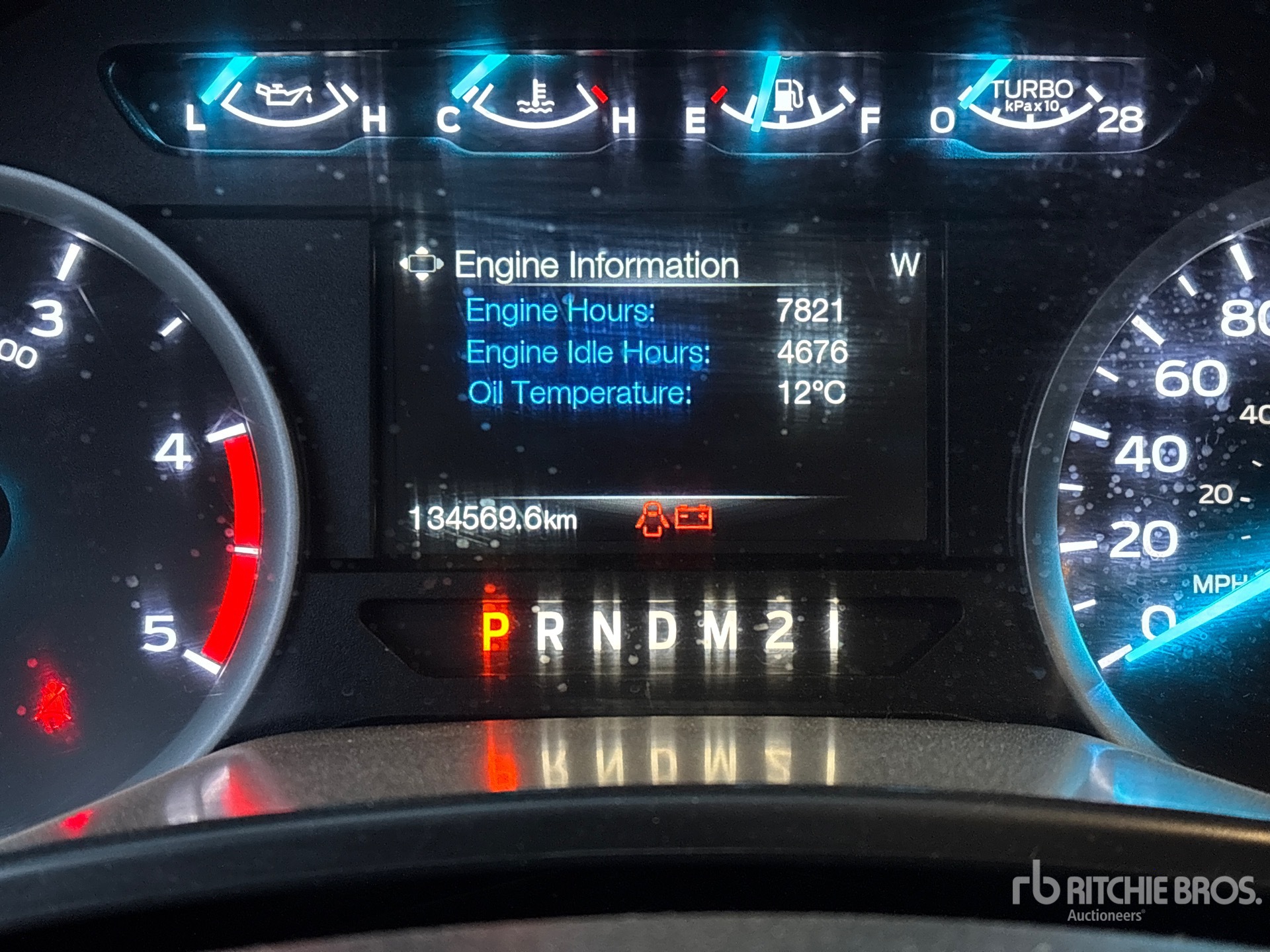 General Appearance with Hour Meter / Odometer