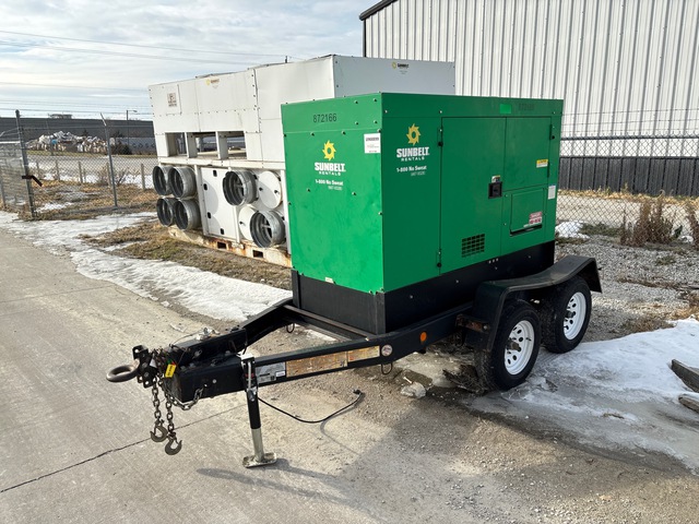 2016 MQ Power DCA45SSIU4FSG 36 kW Mobile Generator Set