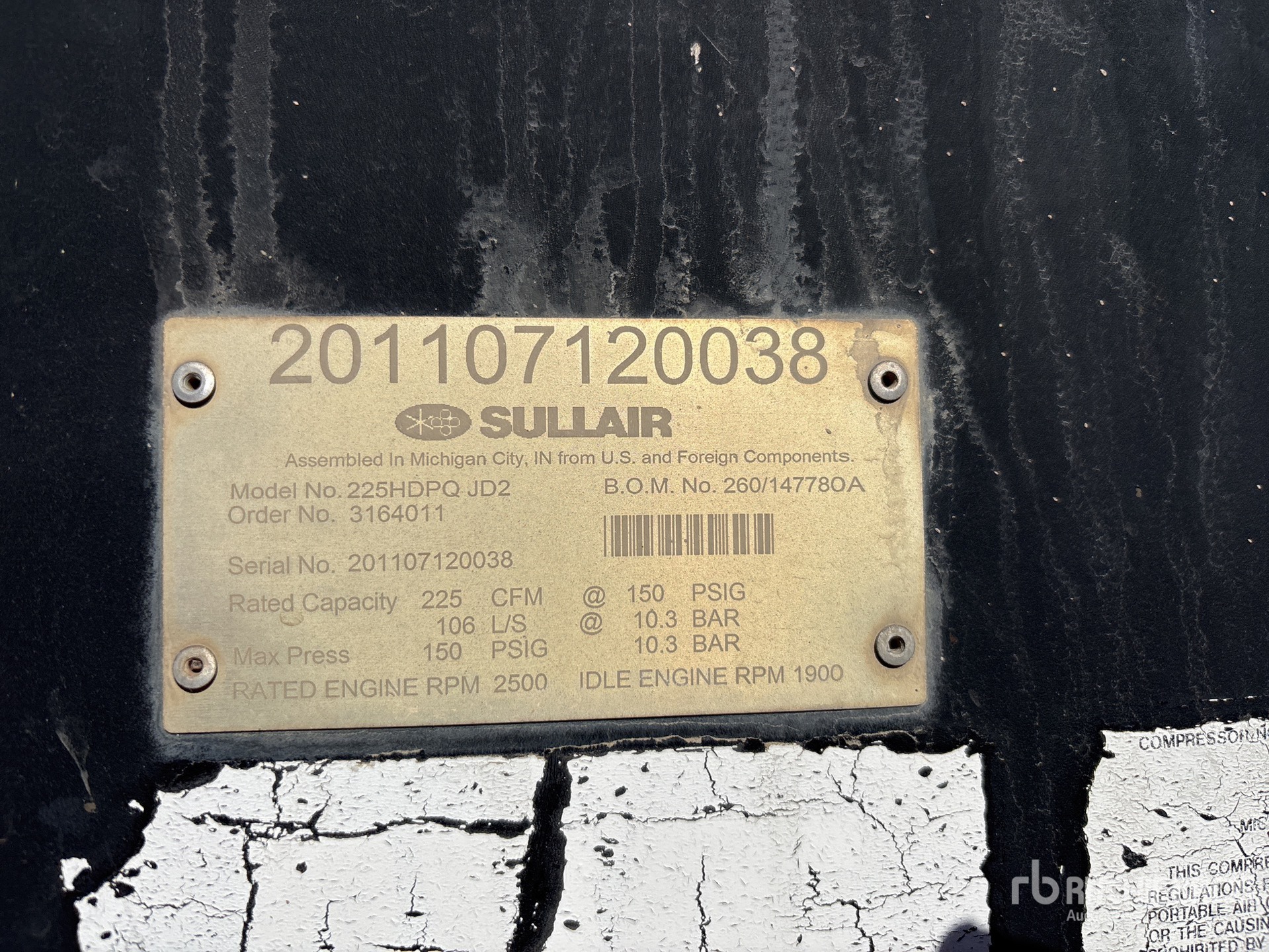 General Appearance with Seriennummer / FIN