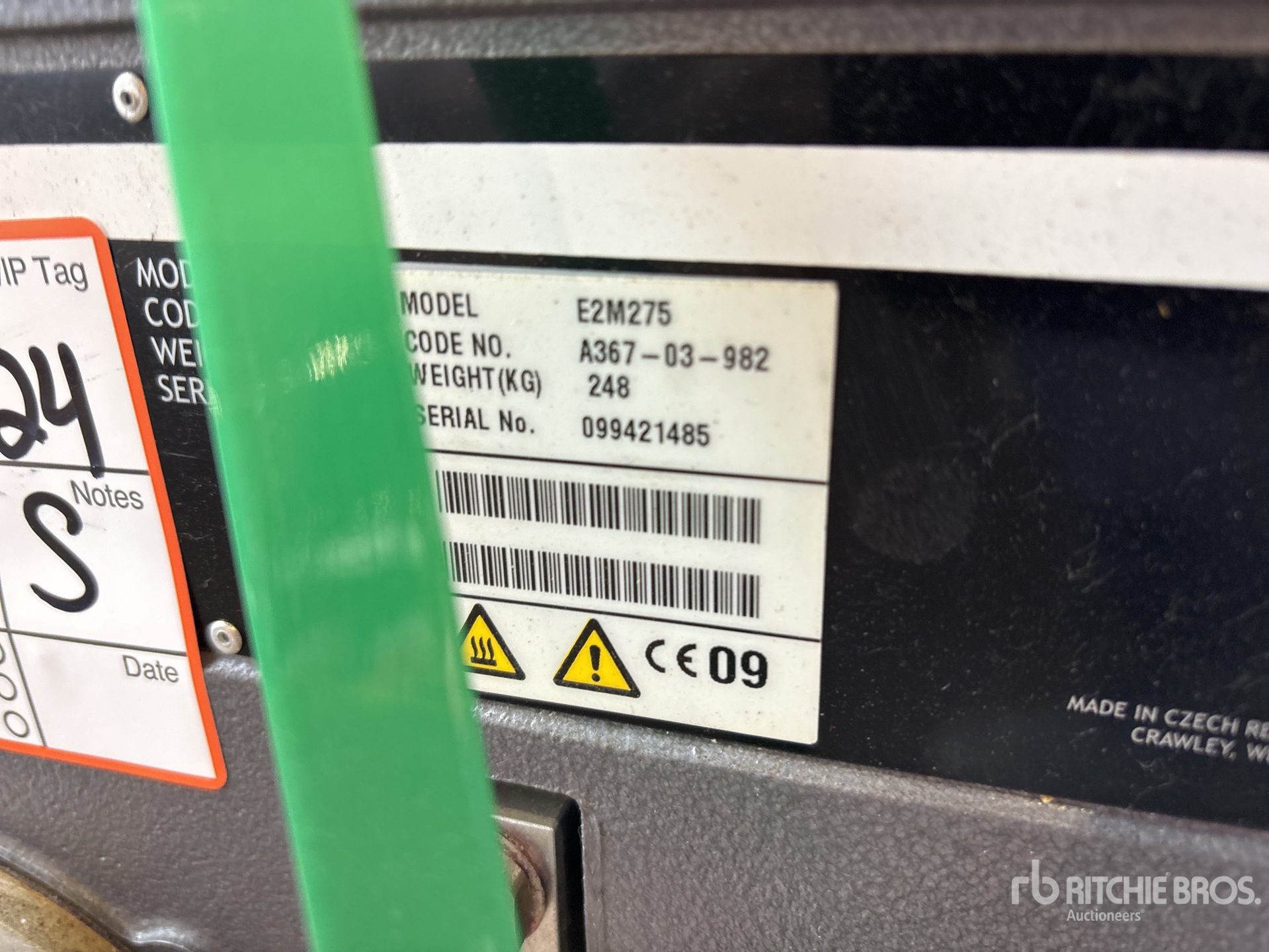 General Appearance with Numero seriale/numero d’identificazione del veicolo (VIN)