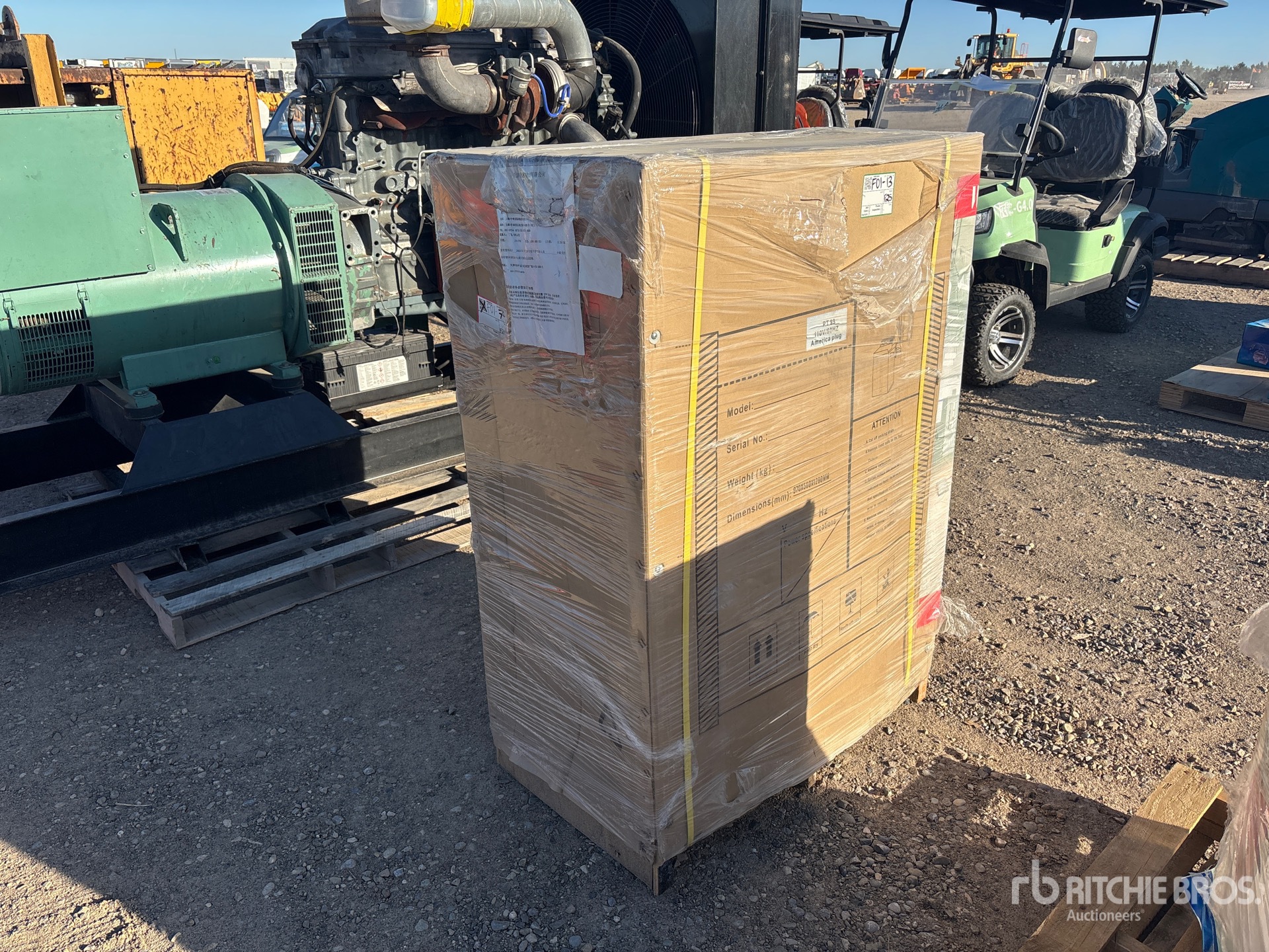 General Appearance with Picture, Left Front Corner