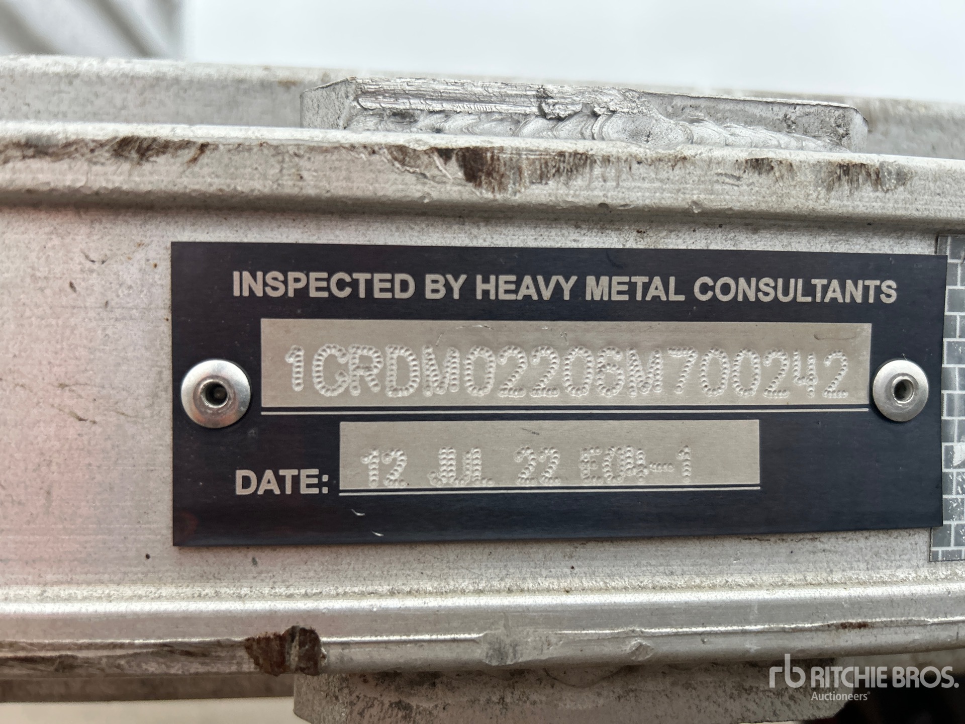 General Appearance with N.º de serie/VIN