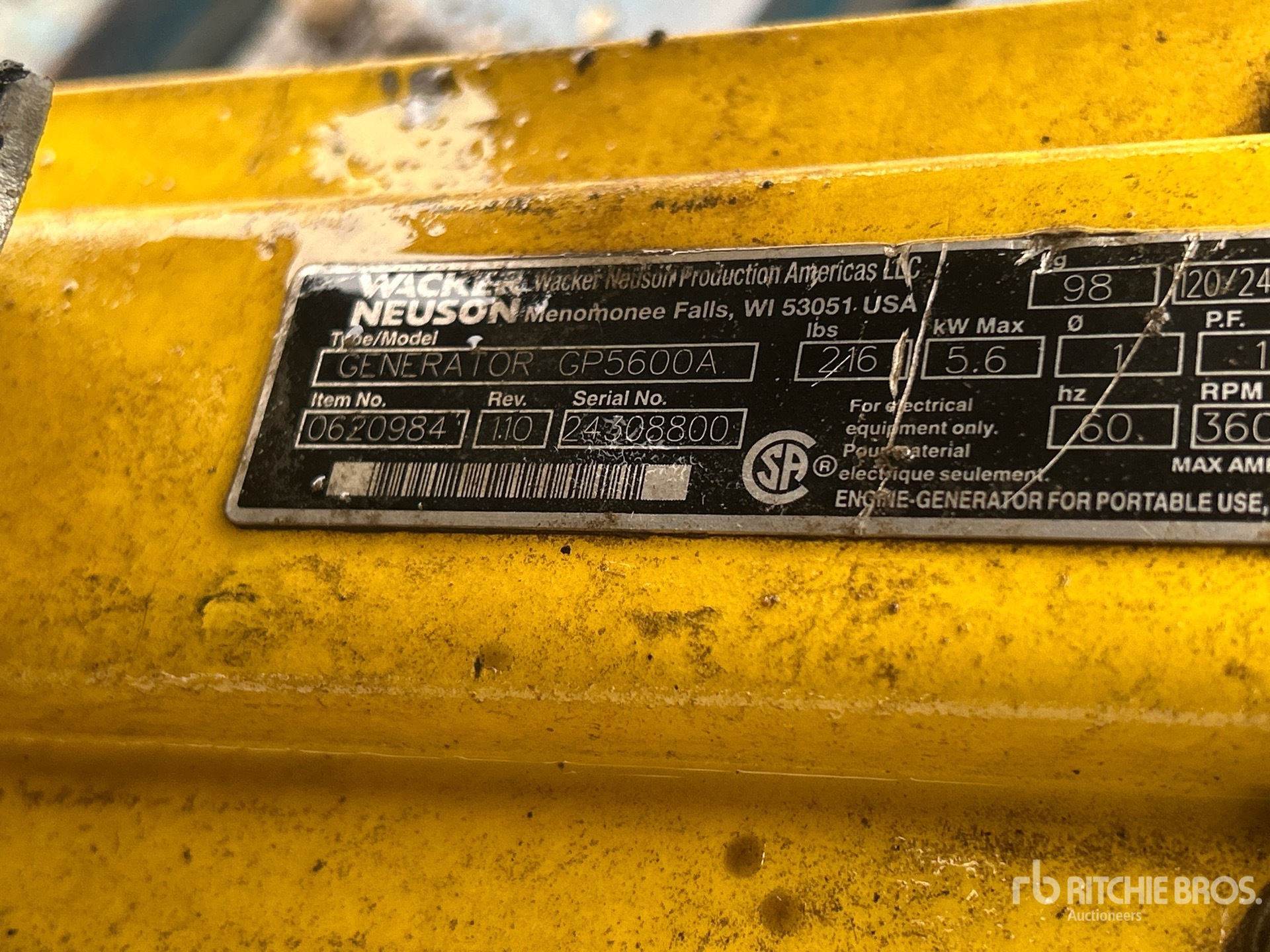 General Appearance with Numer seryjny/numer identyfikacyjny pojazdu